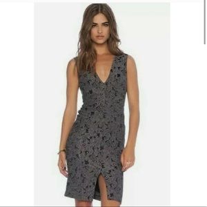 Alice and Olivia embroidered dress
